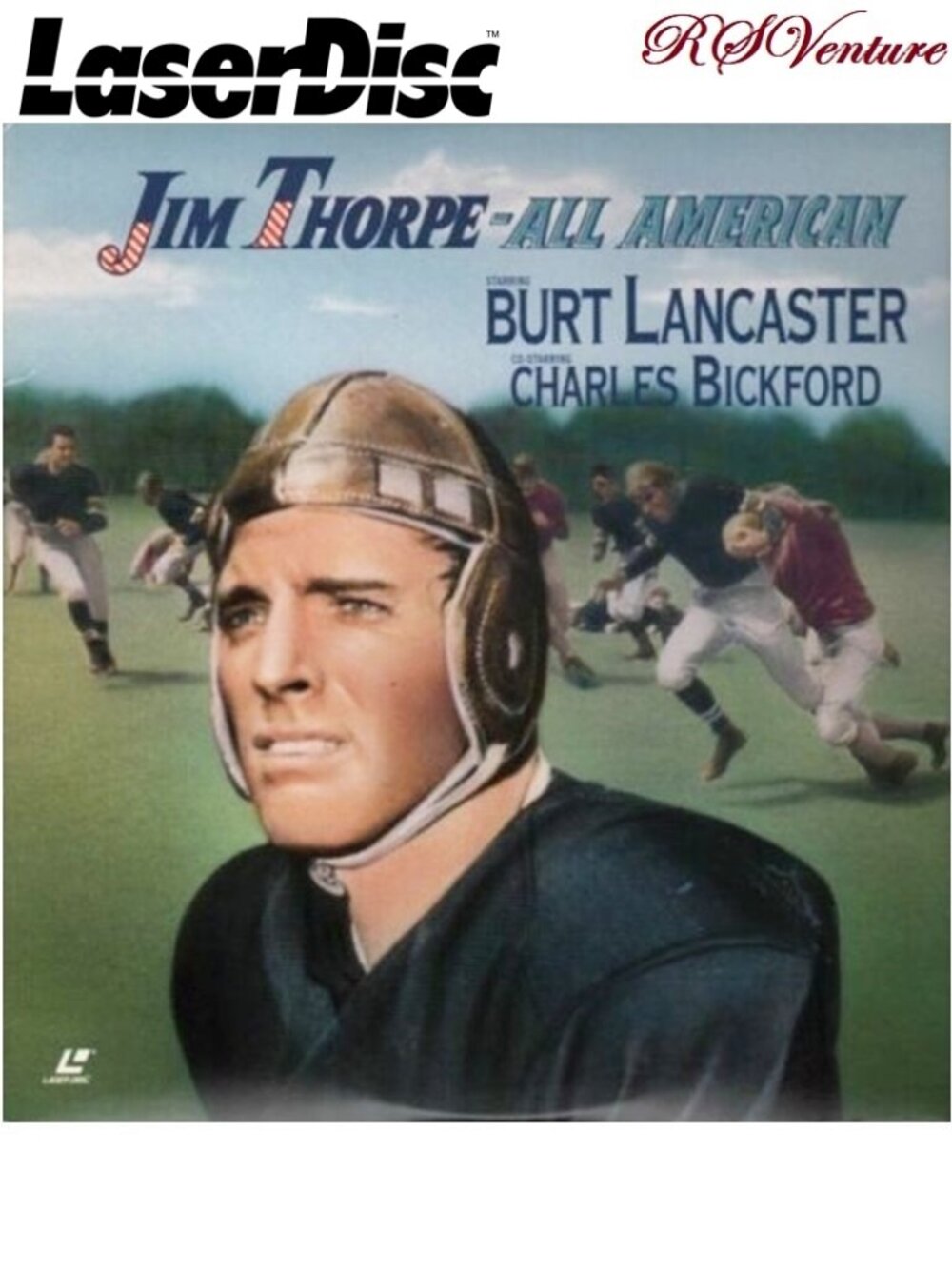LaserDisc Film "JIM THORPE - All American"